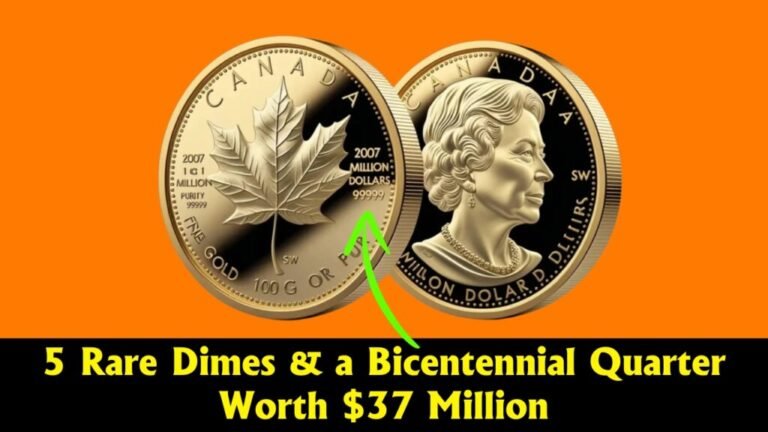 Unearthing Numismatic Wonders: 5 Rare Dimes & a Bicentennial Quarter Worth $37 Million
