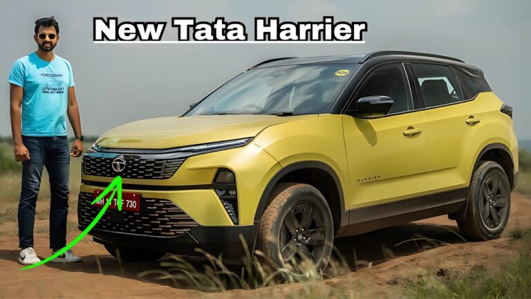 New Tata Harrier launch with fresh look and more luxury features